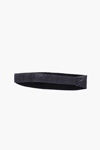 cummerbund pieghettata in seta