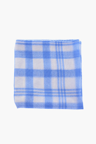 CC COLLECTION checked two-tone foulard