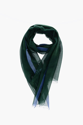 Foulard Bicolore in Cotone e Seta