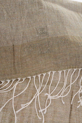 Solid Color FEDAPEN Foulard with fringe