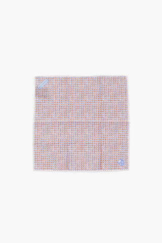 double patterned silk PANAMA pocket square