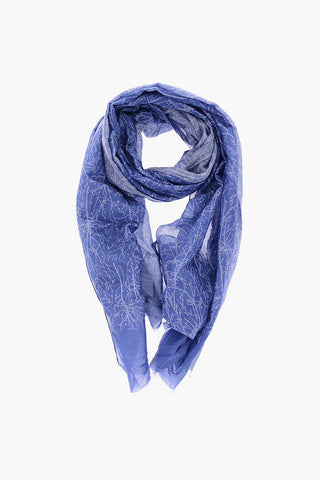 Printed Cotton and Silk Foulard