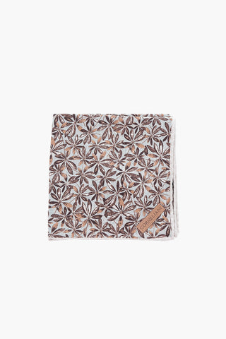 Double Patterned Silk Square Pocket