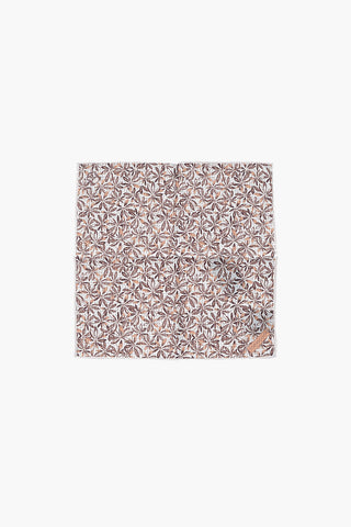 Double Patterned Silk Square Pocket