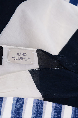 CC COLLECTION Two-Tone Striped Foulard