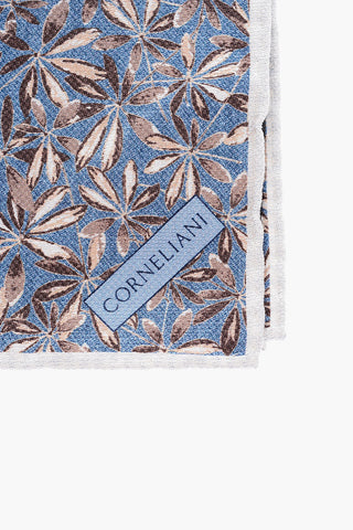 Double Patterned Silk Pocket Square