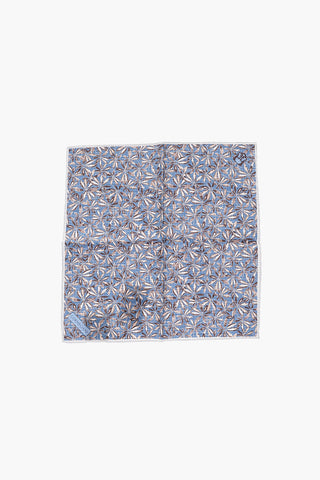Double Patterned Silk Pocket Square