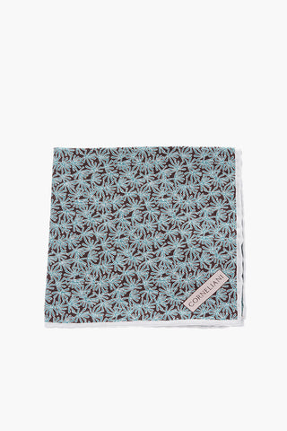 double patterned silk SALIA pocket square