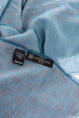 Foulard Ricamato con Frange