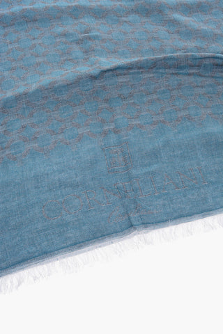 Foulard Ricamato con Frange