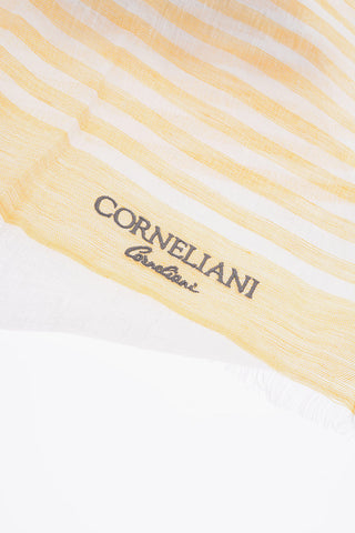 Foulard A Righe Awning in Lino