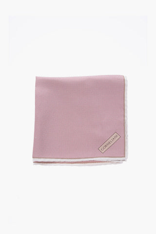 double patterned silk SALIA pocket square