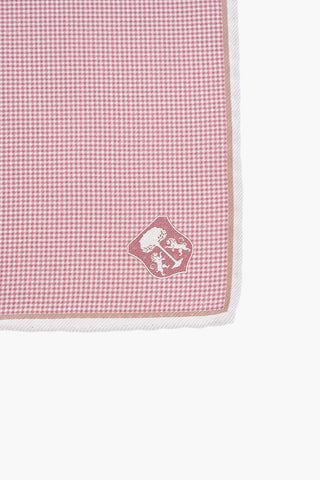 double patterned silk SALIA pocket square