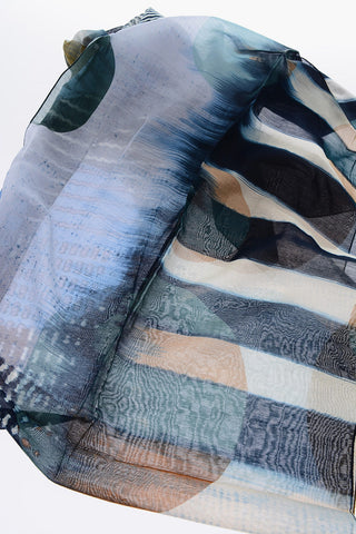 CC COLLECTION Printed Cotton and Silk Foulard