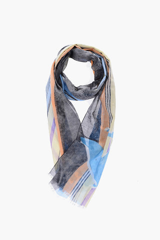 TREND Foulard a righe Barcode