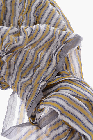 CC COLECCTION Striped Foulard 