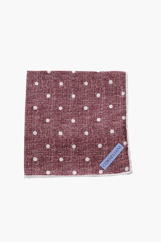 Double Patterned Silk Pocket Square