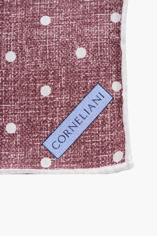 Double Patterned Silk Pocket Square