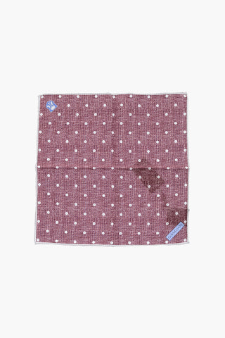 Double Patterned Silk Pocket Square