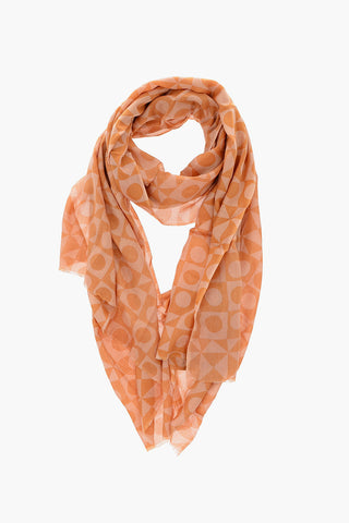 CC COLLECTION lane's net Motif Foulard 