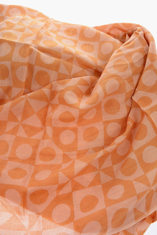 CC COLLECTION lane's net Motif Foulard 