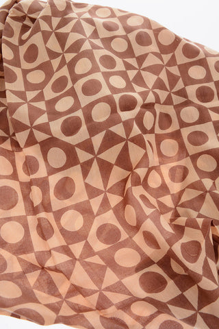 CC COLLECTION lane's net Motif Foulard 