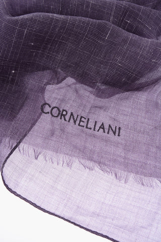 cashmere flax and silk foulard