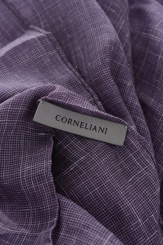 cashmere flax and silk foulard