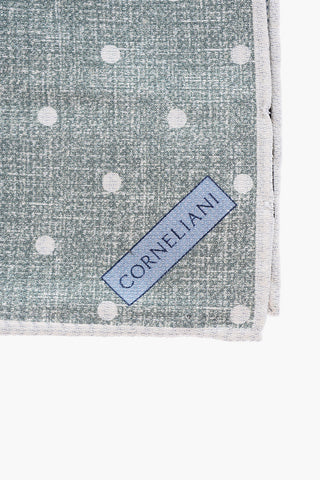 Silk Pocket Square with Double Pattern