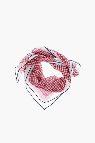 geometric patterned foulard