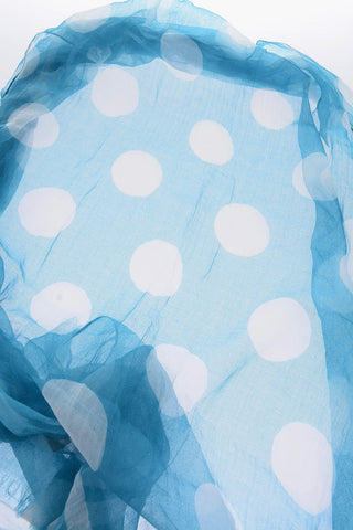 CC COLLECTION polka dots cotton foulard