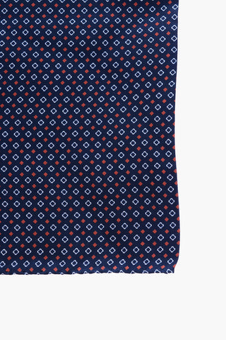 CC COLLECTION Printed Silk Square Pocket