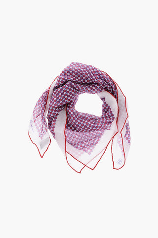 Geometrical Patterned Foulard