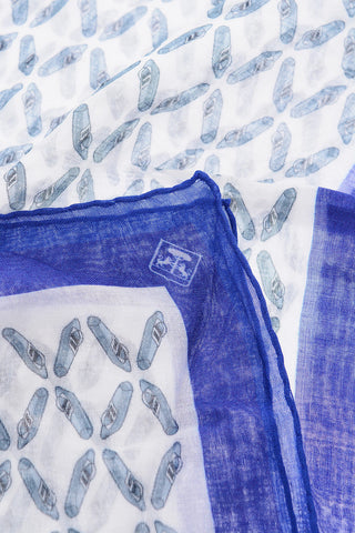 Two-Tone Printed Foulard