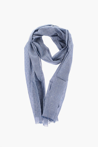 CC COLLECTION Polka Dots Solid Color Foulard