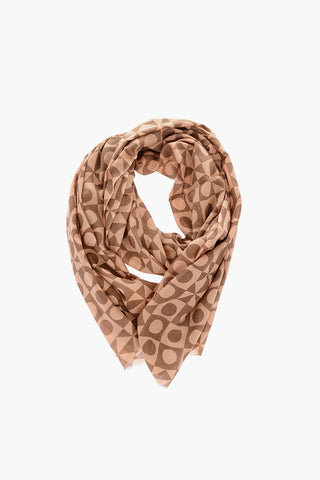 CC COLLECTION Foulard a Motivo Lane's Net