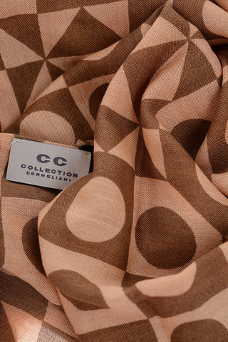 CC COLLECTION lane's net Motif Foulard 