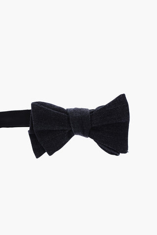 denim BERKLEY bow tie