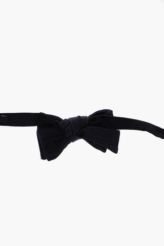 denim BERKLEY bow tie