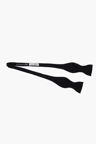 GIORGIO ARMANI silk self bow tie