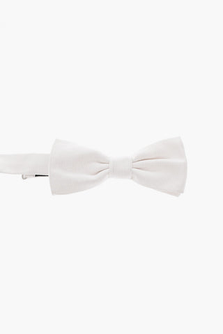 solid color silk bow tie