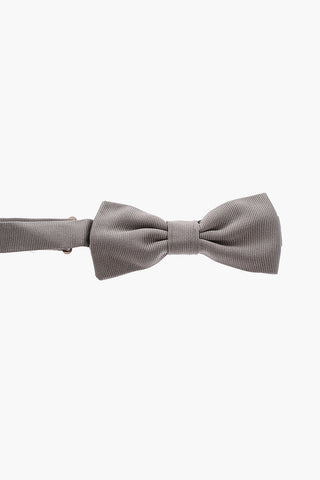 solid color silk bow tie