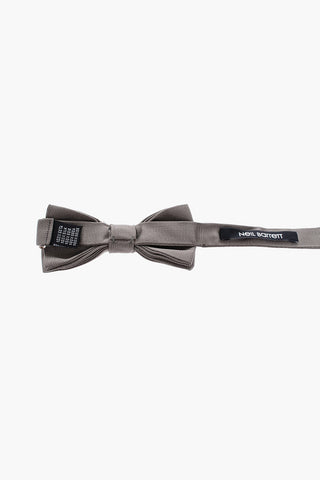 solid color silk bow tie