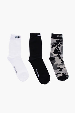Cotton Stretch SKM-HERMINE-THREEPACK  Set of 3 Socks