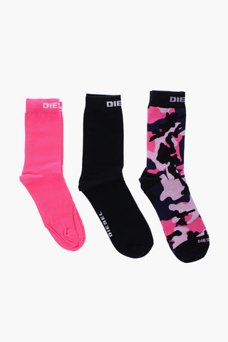 Cotton Stretch SKM-HERMINE-THREEPACK  Set of 3 Socks