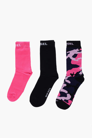 Cotton Stretch SKM-HERMINE-THREEPACK  Set of 3 Socks
