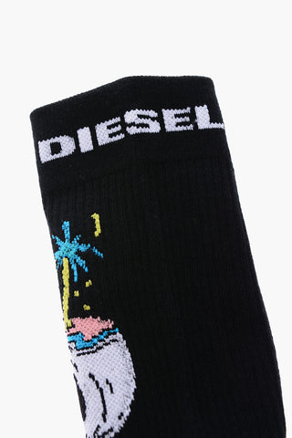 embroidered SKM-RAY 3 socks set