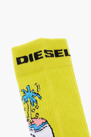 embroidered SKM-RAY 3 socks set
