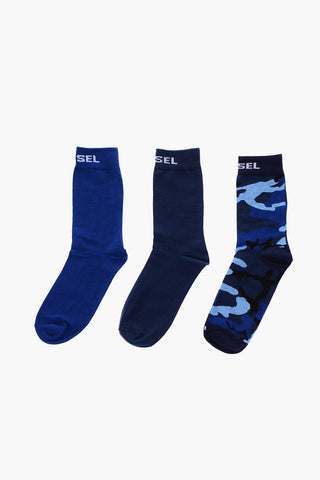 logo embroidered SKM-HERMINE 3 socks set