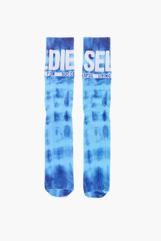Tie Dye Effect SKM-HERMINE Long Socks